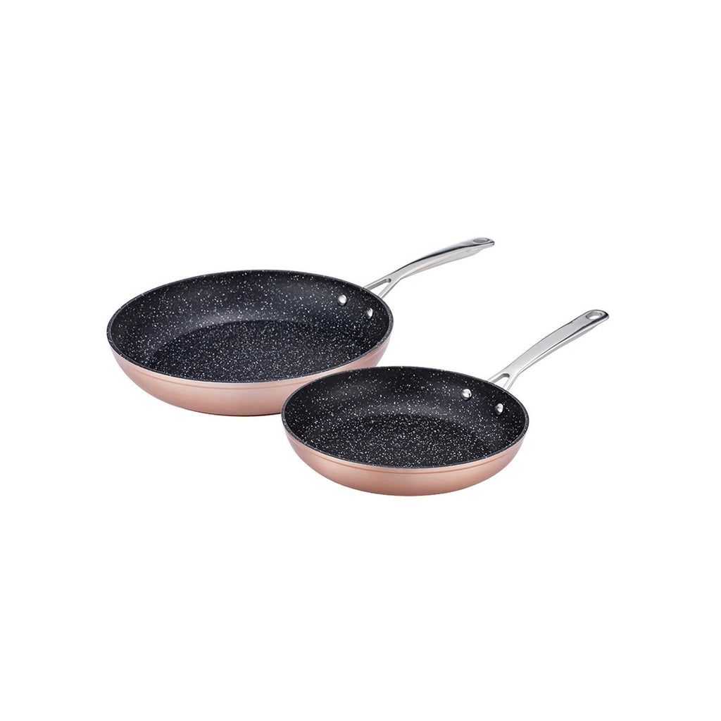 Elegance - Gam'Hotel - 9-Piece Copper-Coloured Set with Greblon Ceramic Coating - Copper