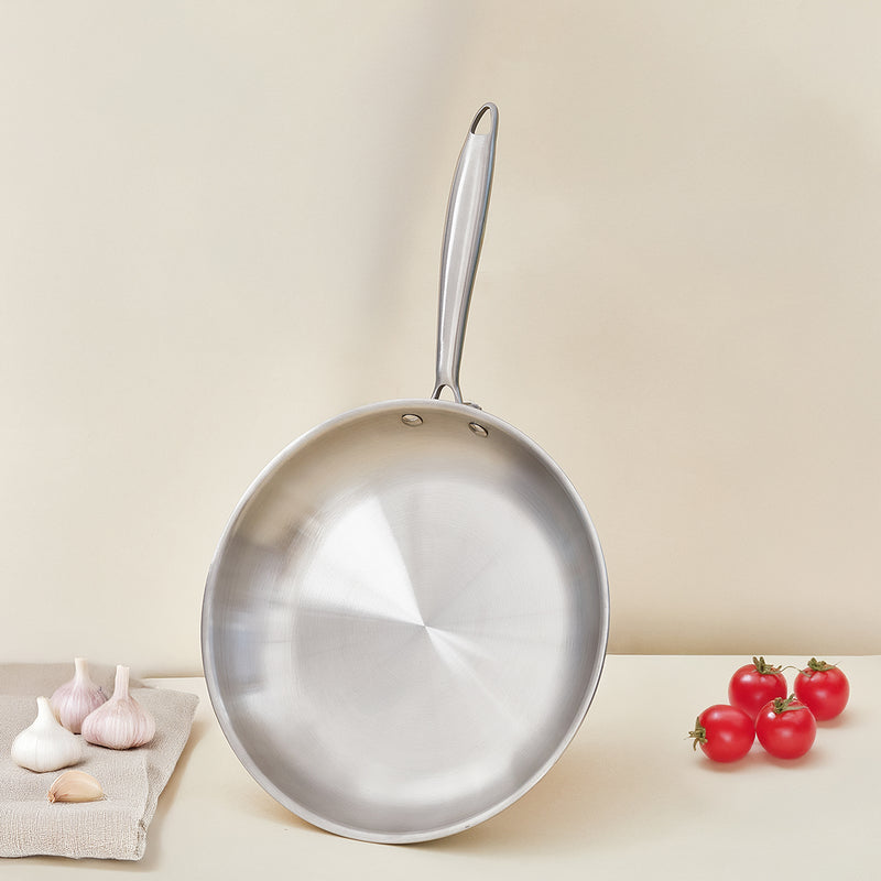 Poêle Triplex 32 Cm Induction - Argenté