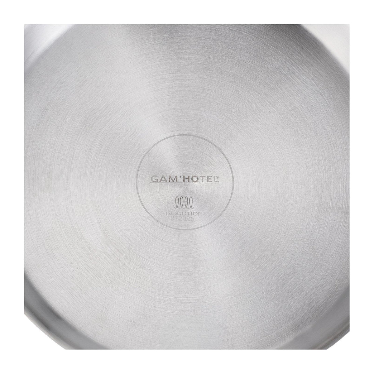 Blacksteel - Gam'Hotel - Padella per crêpe a tre strati - 28 cm - Argentato