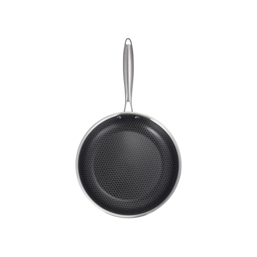 Blacksteel - Gam'Hotel - Poêle 28Cm Triplex 'Blacksteel' - Argenté