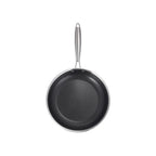 Blacksteel - Gam'Hotel - Poêle 28Cm Triplex 'Blacksteel' - Argenté