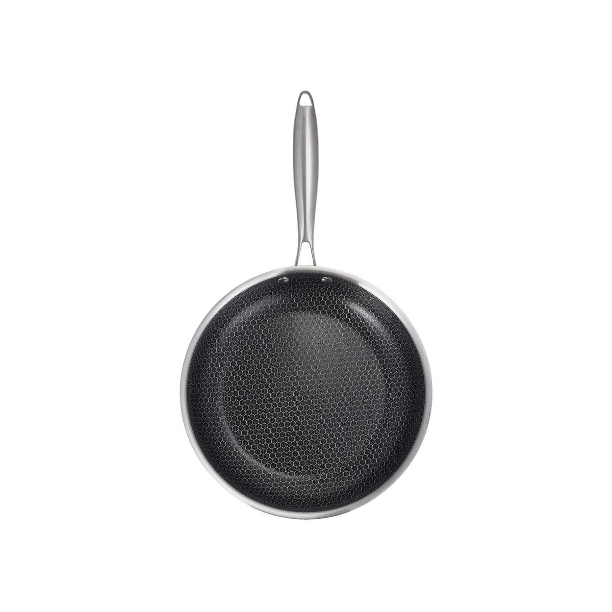 Blacksteel - Gam'Hotel - Poêle 28Cm Triplex 'Blacksteel' - Argenté
