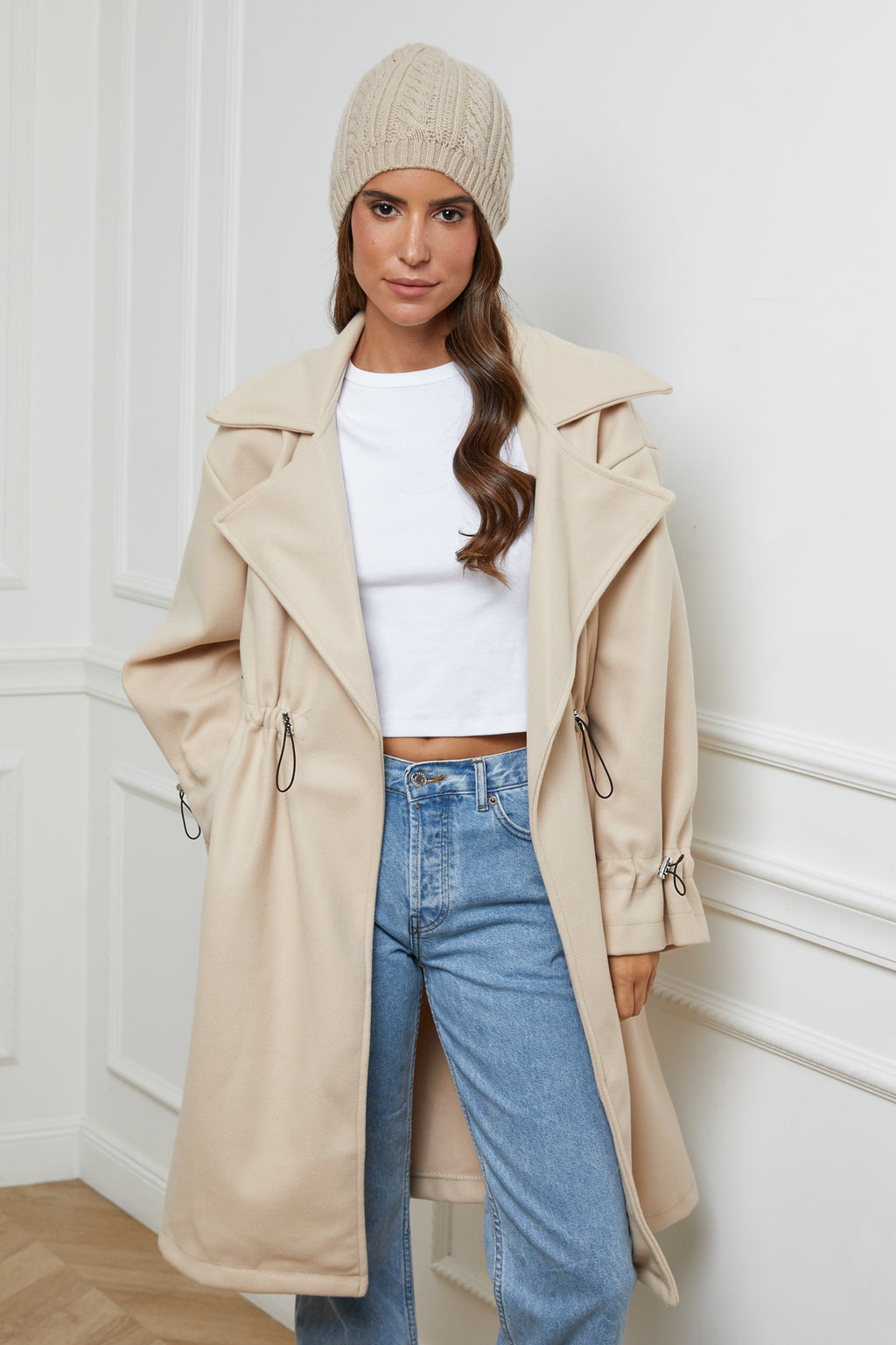 Coat - Beige