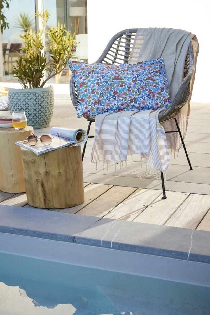 Housse De Coussin - Polyester Imprimé + Enduction - Danaé