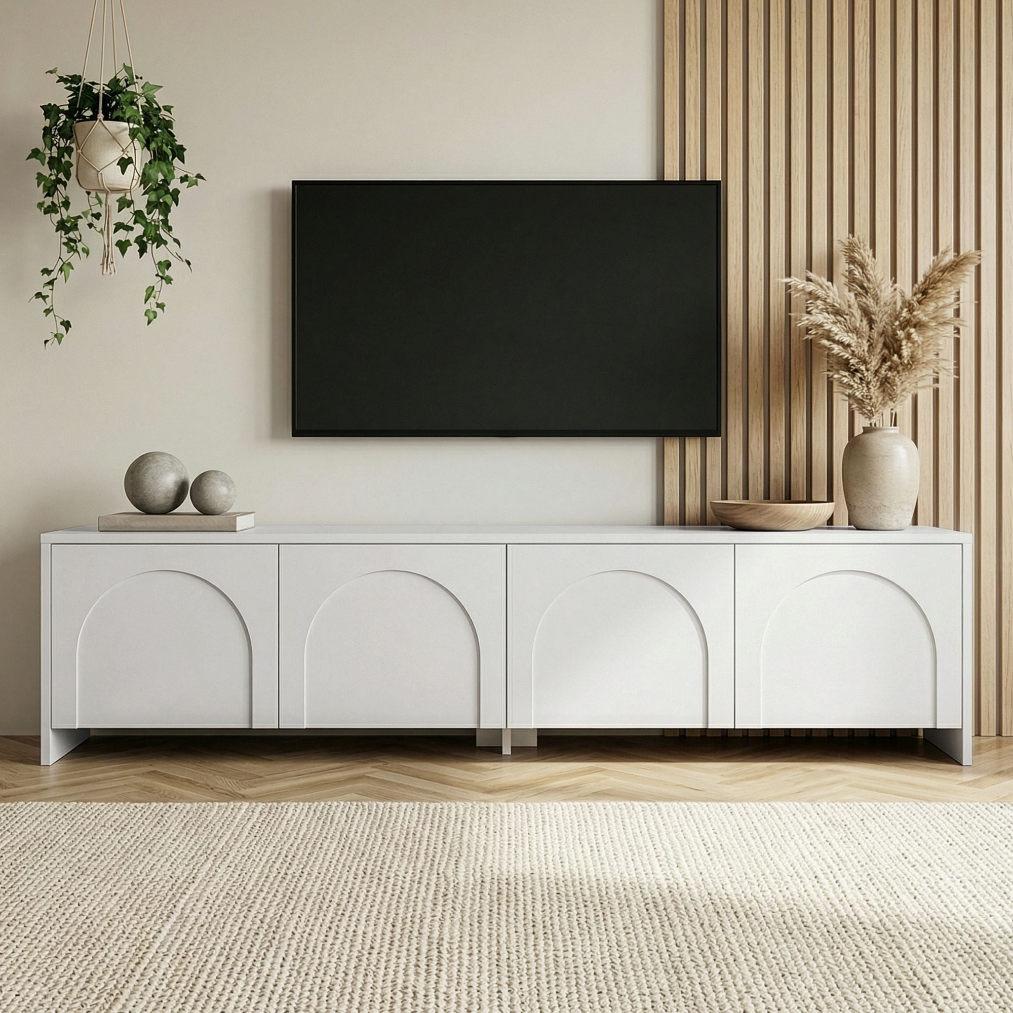 Aurelia - TV Stand - White