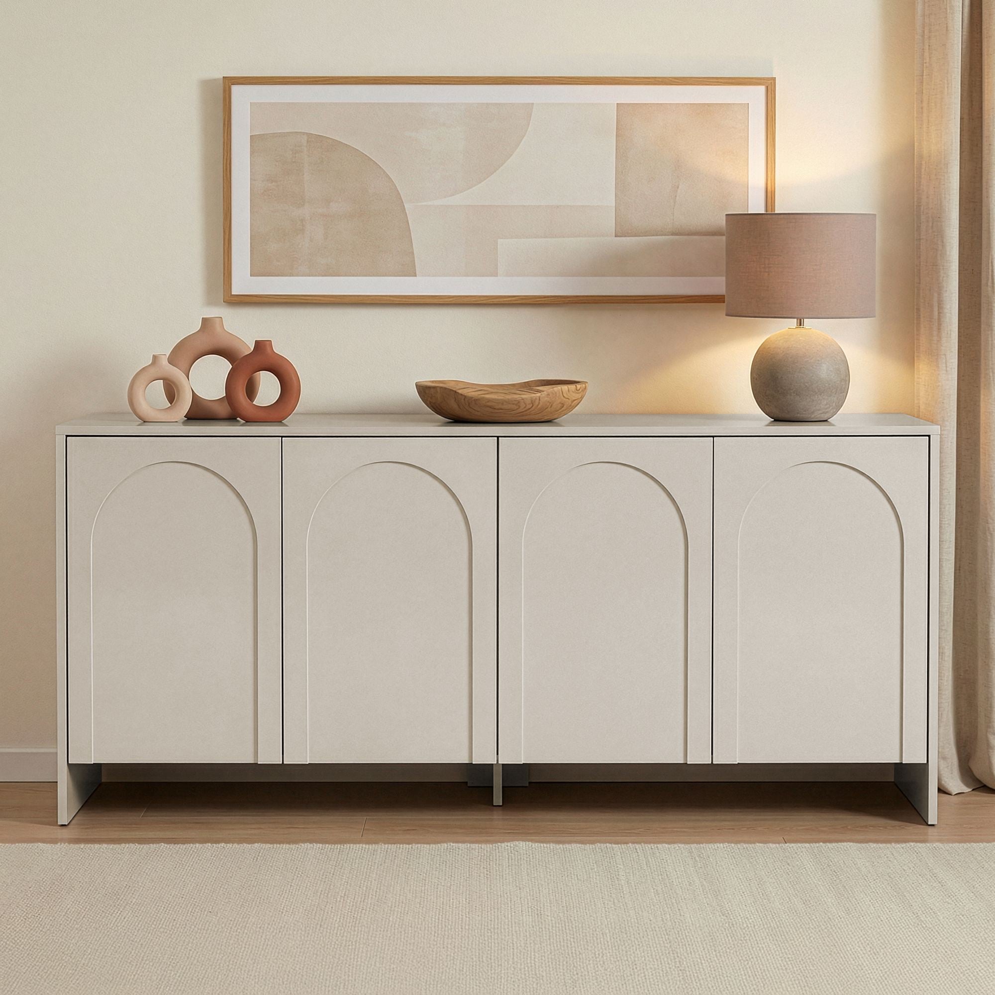 Arlen - Console Table - Cream
