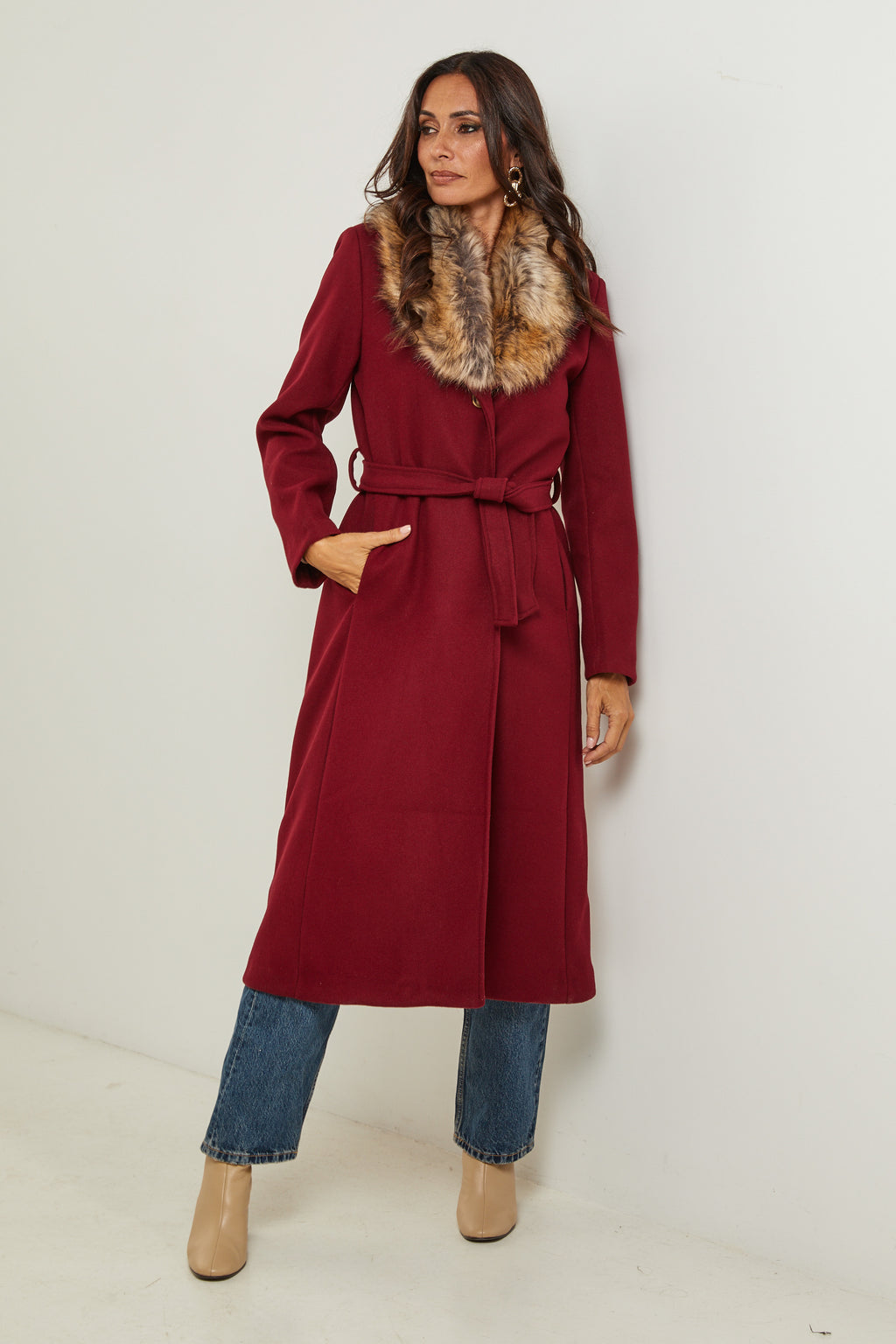 Manteau - Bordeaux