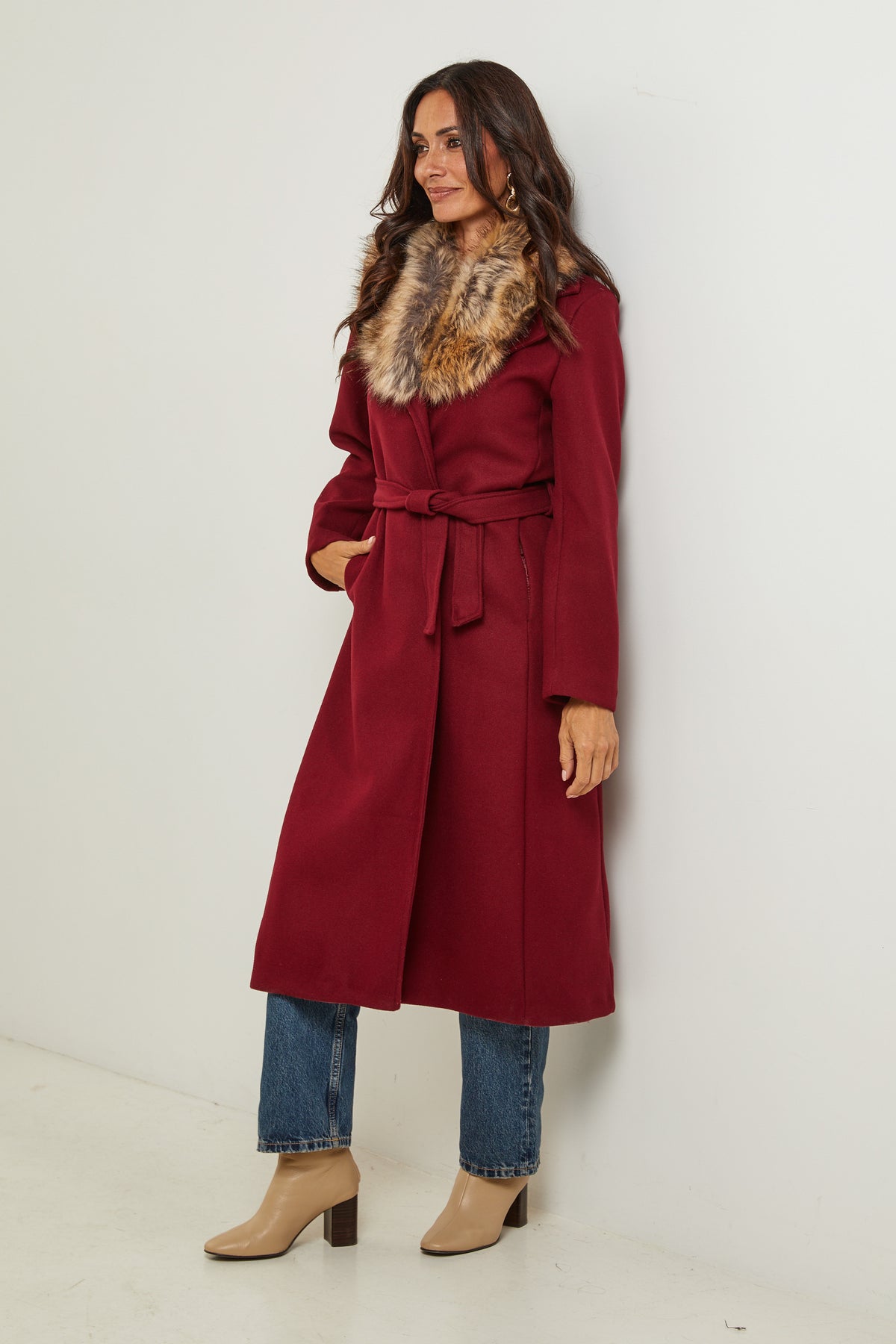 Manteau - Bordeaux