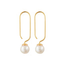 Boucles D'Oreilles - Pearl Drop - Nacre