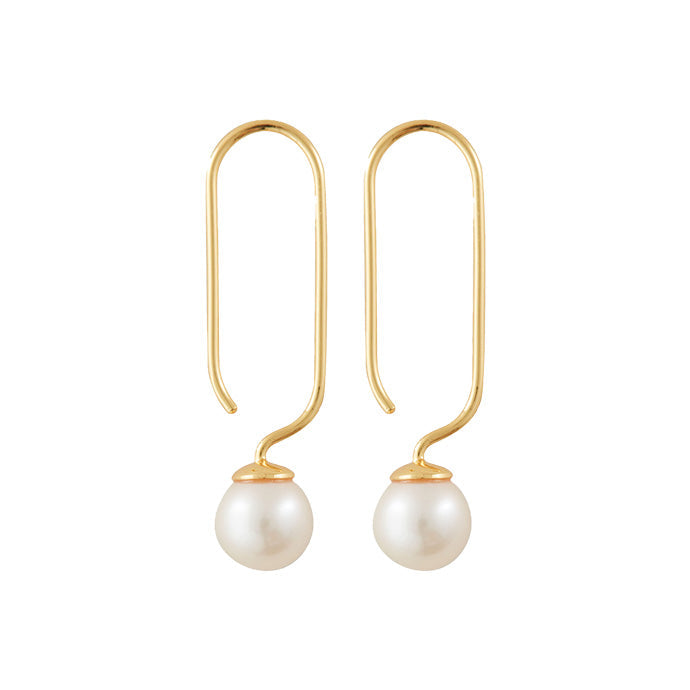 Boucles D'Oreilles - Pearl Drop - Nacre