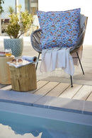 Housse De Coussin - Polyester Imprimé + Enduction - Danaé