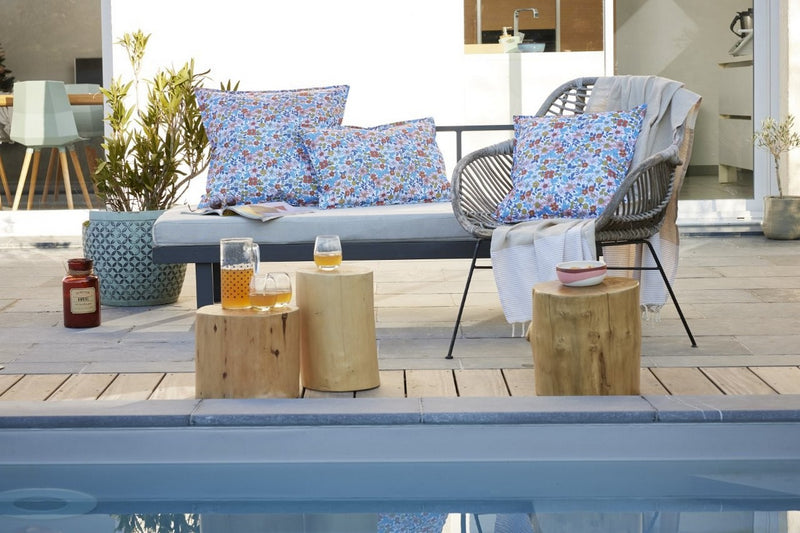 Housse De Coussin - Polyester Imprimé + Enduction - Danaé