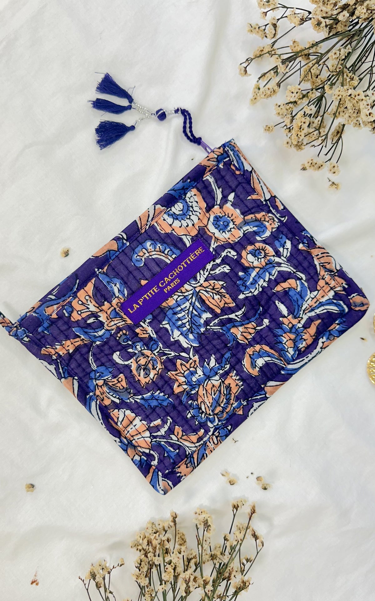 Scarlett Purple Pouch