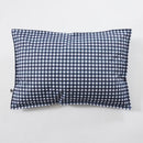 Housse De Coussin Polyester Imprimé + Enduction Vickie - Minuit
