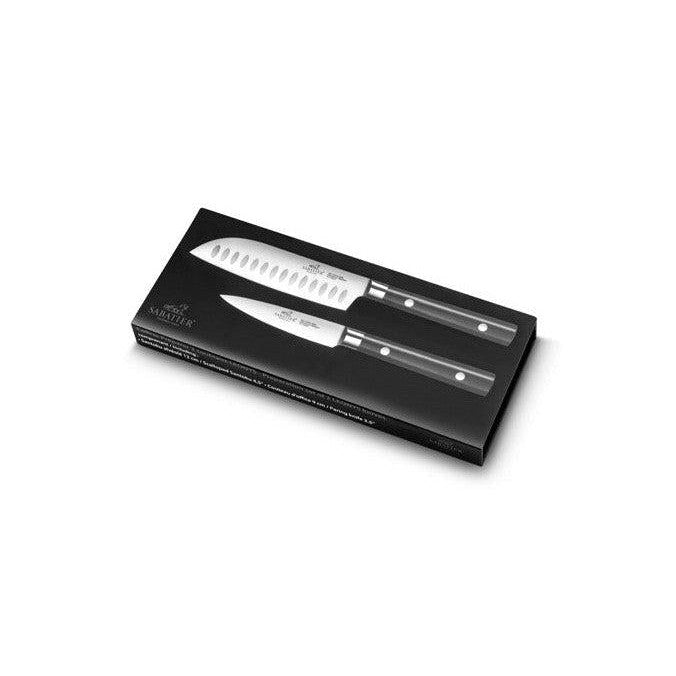 Coffret Préparer (Office + Santoku) 2 Pièces Leonys