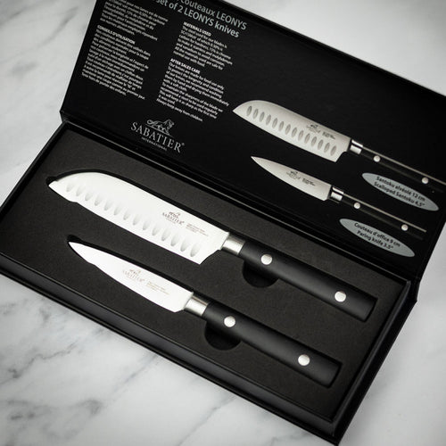 Coffret Préparer (Office + Santoku) 2 Pièces Leonys