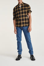 The Kooples - Chemise Noir Et Jaune - Homme