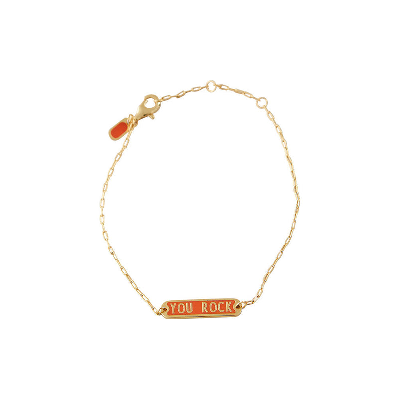 Bracelet Jonc - Word Candy Tag - Plusieurs Mots Disponibles - 2 Coloris