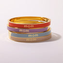 Bracelet Jonc - Mom - Corail