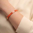 Bracelet Jonc - Mom - Corail