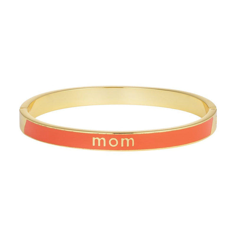 Bracelet Jonc - Mom - Corail