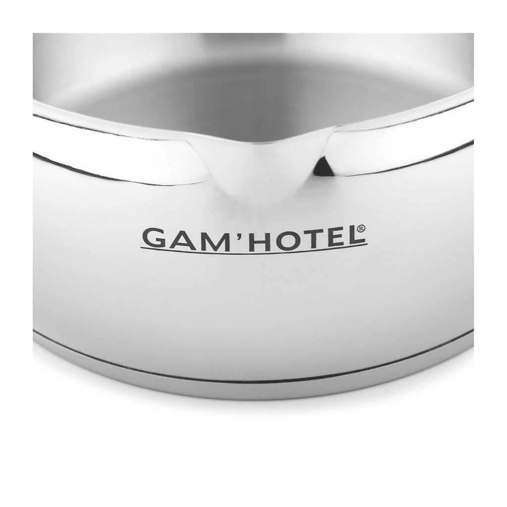 Gam'Hotel - 4 Casseroles Inox Induction - 14/16/18/20 Cm - Argenté
