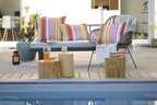 Bianca - Housse De Coussin - Polyester Imprimé + Enduction - Soleil