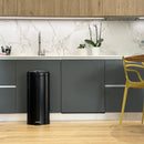 Poubelle À Pédale Inox Urban - 30L - Noir