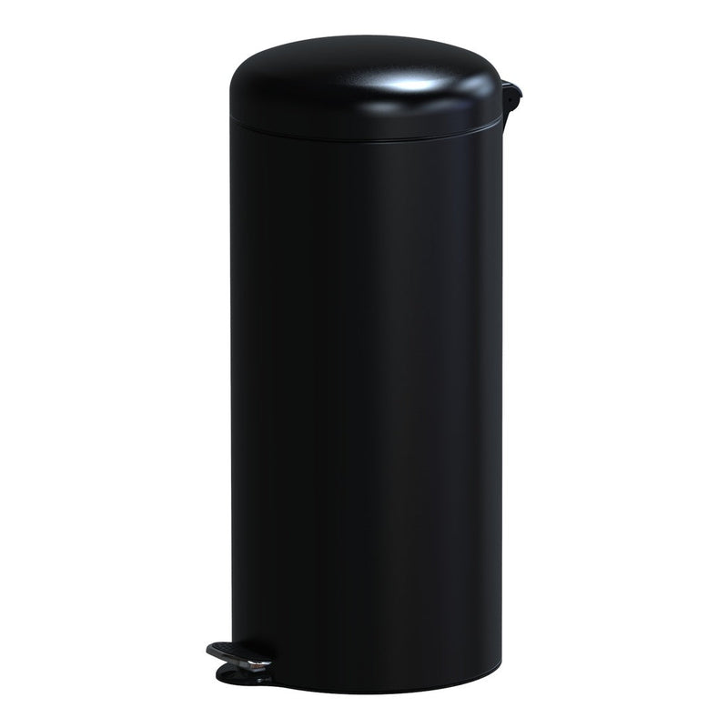 Poubelle À Pédale Inox Urban - 30L - Noir