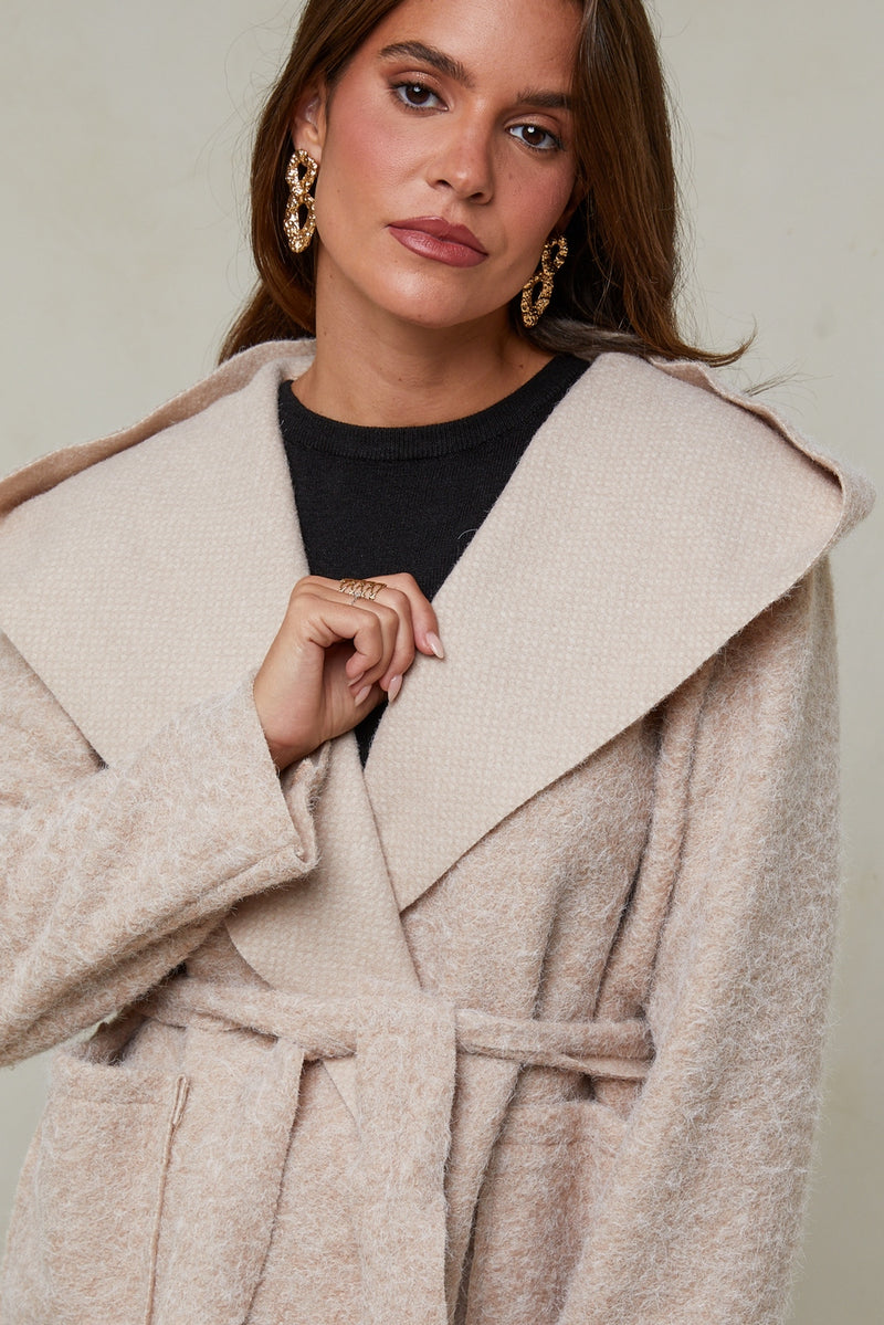 Coat 9059E - Beige