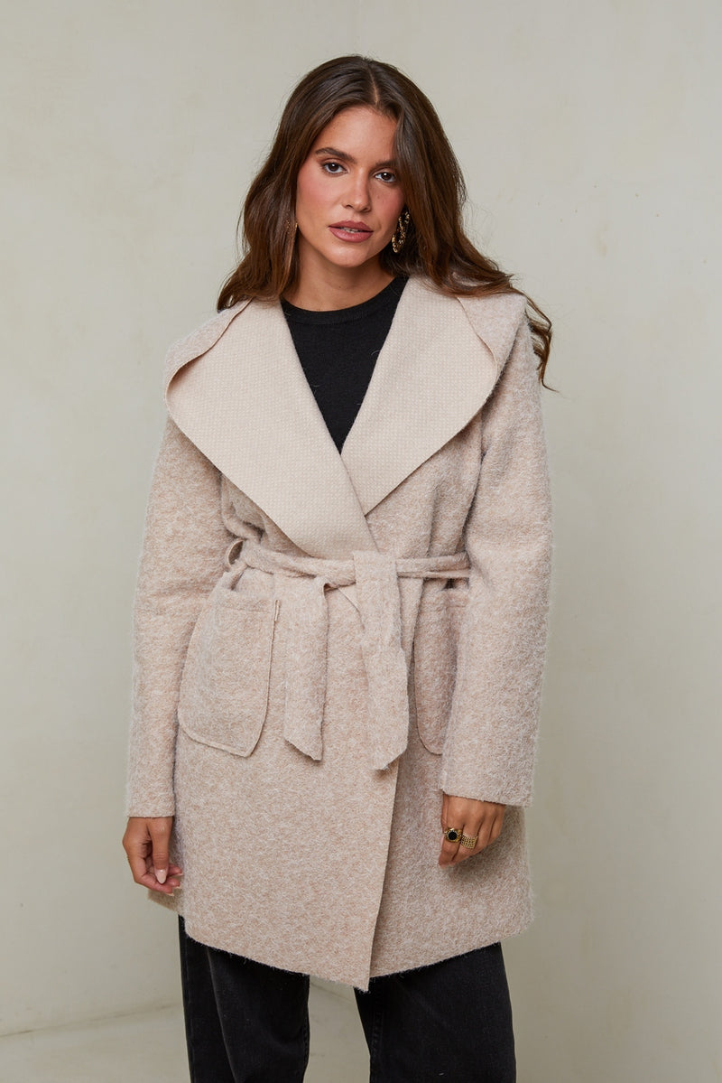 Coat 9059E - Beige