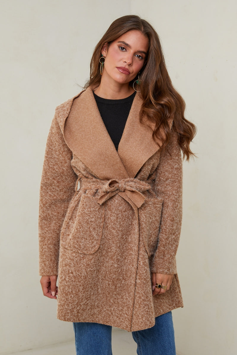 Coat 9059E - Camel