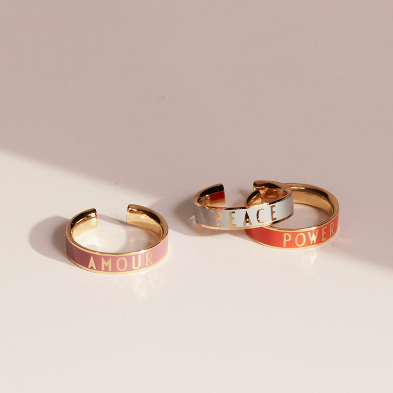 Bague - Word Candy - 12 Coloris