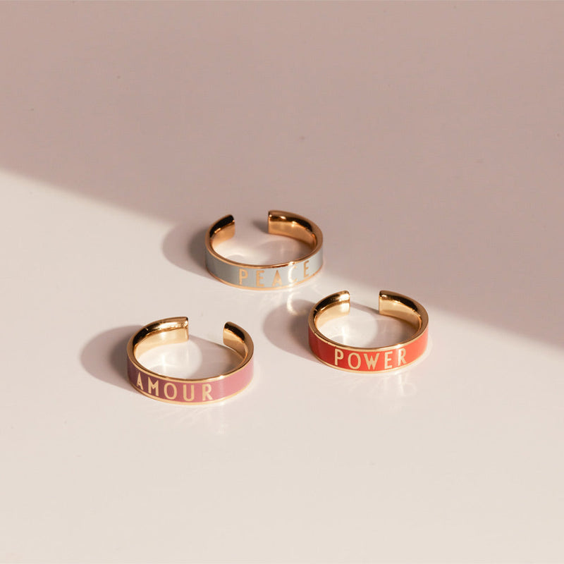 Bague - Word Candy - 12 Coloris