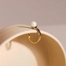 Bague - Pearl Drop - Plaqué Or