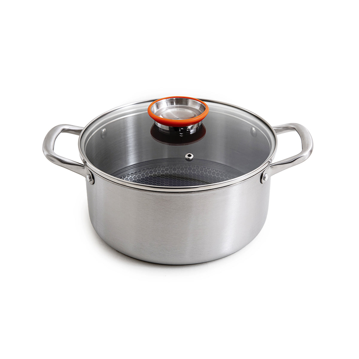 BlackSteel - Stockpot - Triplex Stainless Steel - Silver