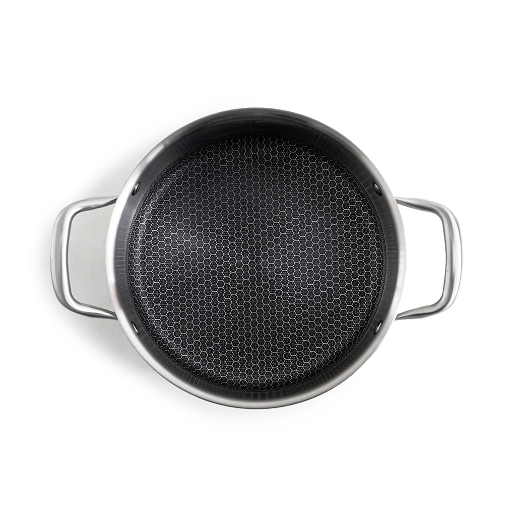 BlackSteel - Stockpot - Triplex Stainless Steel - Silver