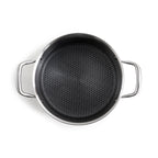 BlackSteel - Stockpot - Triplex Stainless Steel - Silver