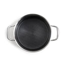 Marmite 24Cm Triplex 'Blacksteel' - Argenté