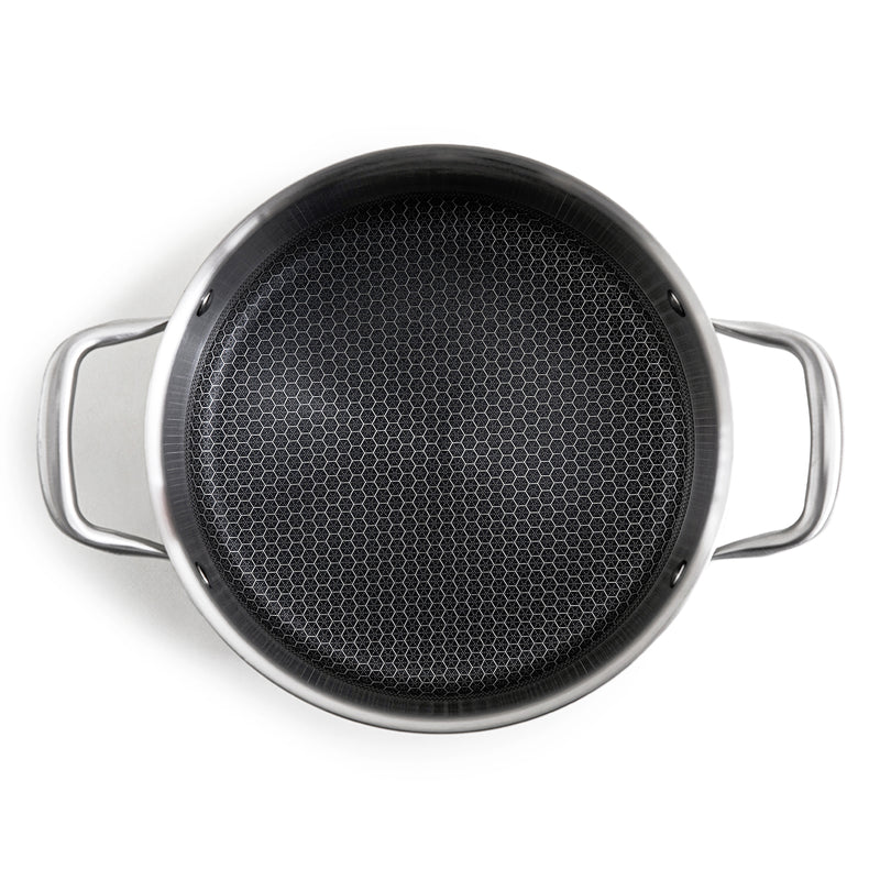 Marmite 28Cm Triplex 'Blacksteel' - Argenté