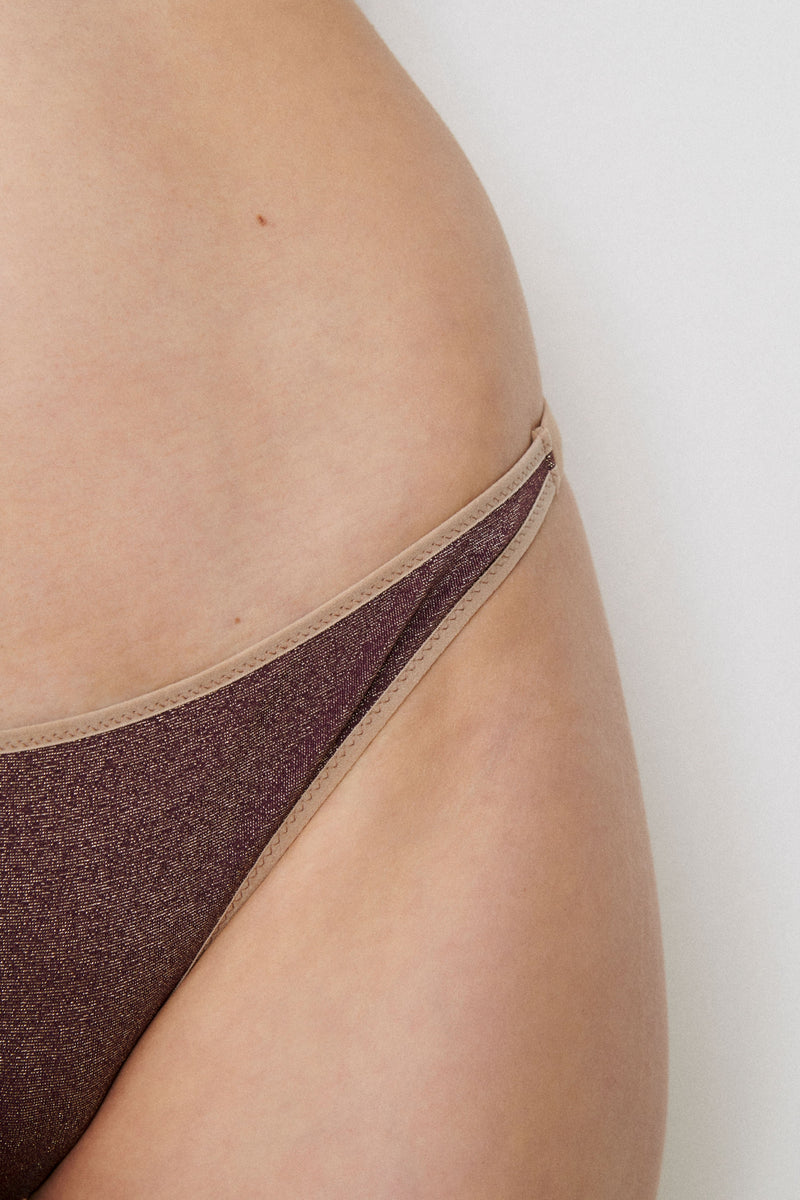 Culotte Jade - Shiny Violet