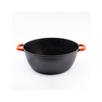 Horno holandés antiadherente - Aluminio - Negro