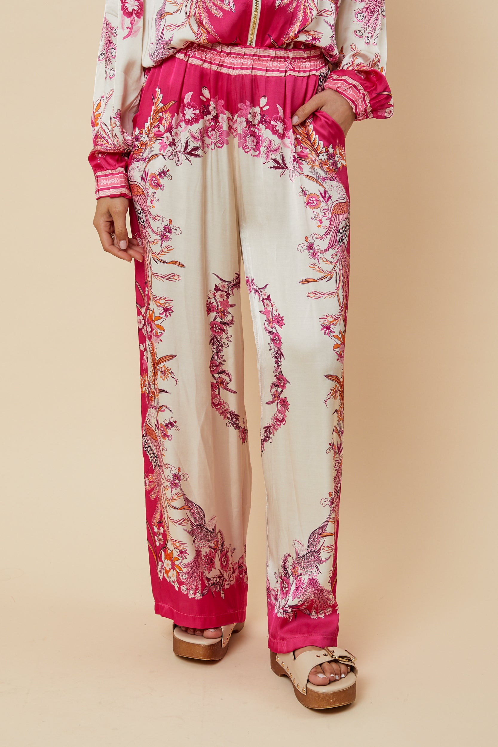 Trousers - Fuchsia