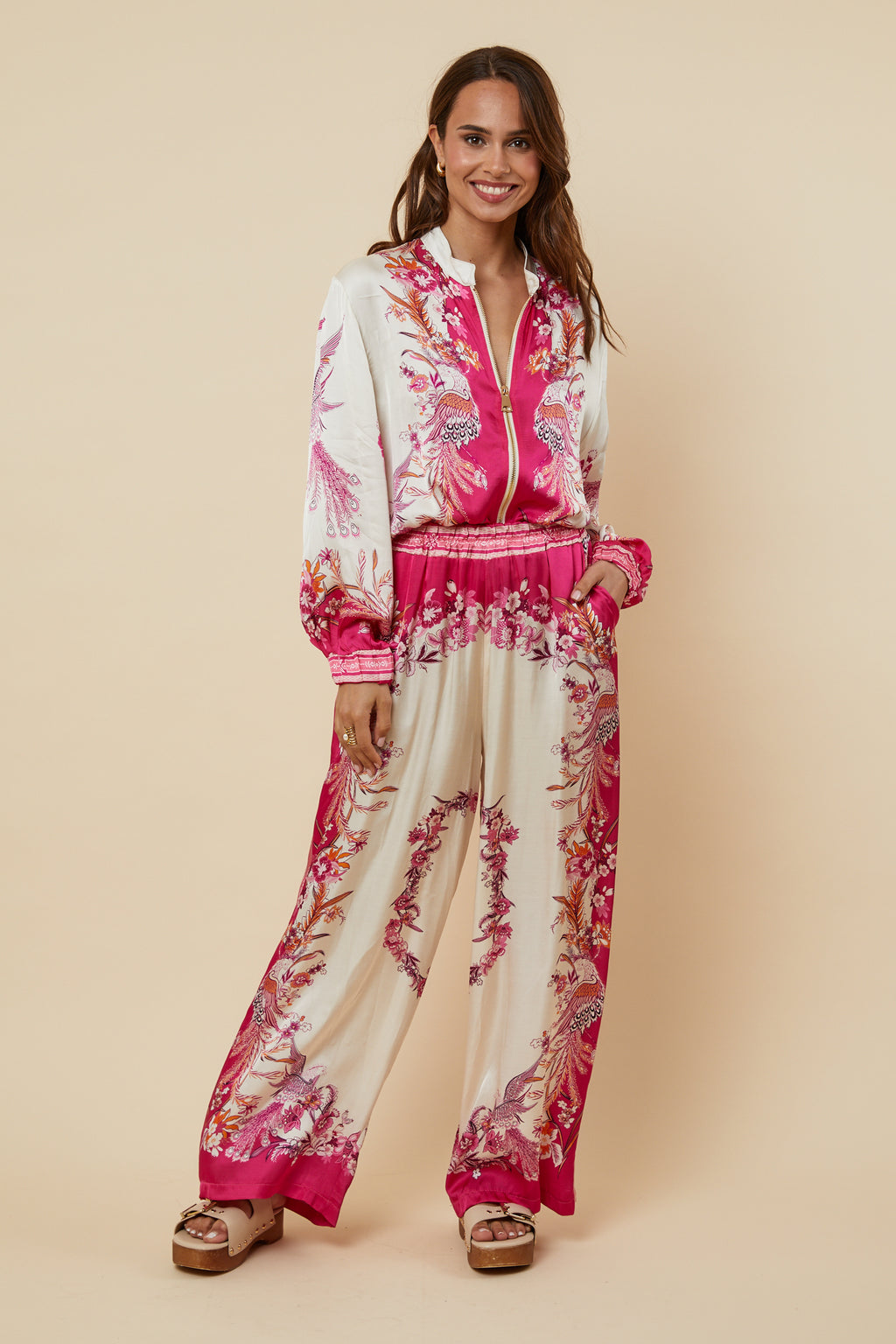 Trousers - Fuchsia
