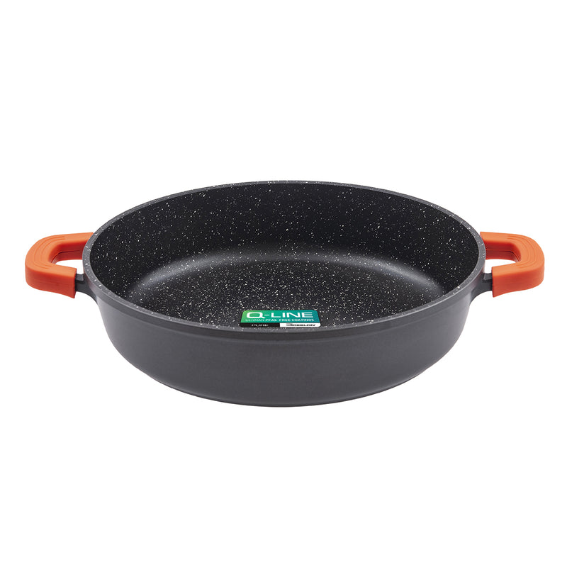 Sautoir 32 Cm Noir Anti-Adhésif Céramique Greblon Ck2 Induction