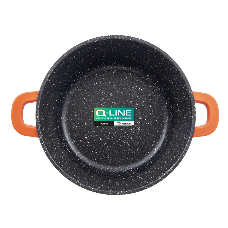 Sautoir 32 Cm Noir Anti-Adhésif Céramique Greblon Ck2 Induction