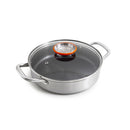 Sautoir 28Cm Triplex 'Blacksteel' - Argenté