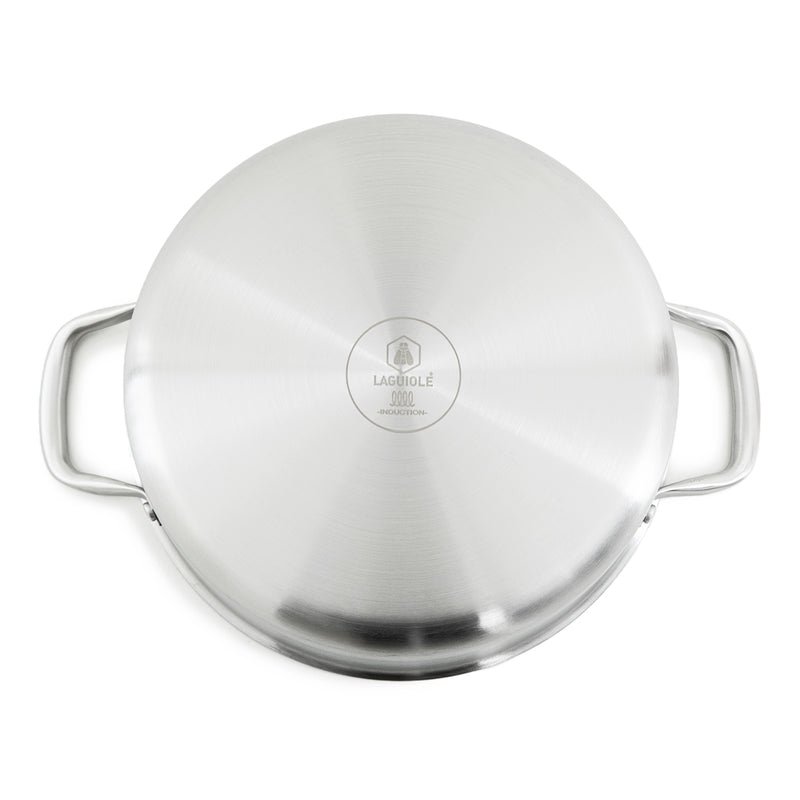 Sautoir 32Cm Triplex 'Blacksteel' - Argenté