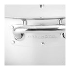 Gam'Hotel - Tegame in acciaio inox 28 x 8 cm a induzione - Argento