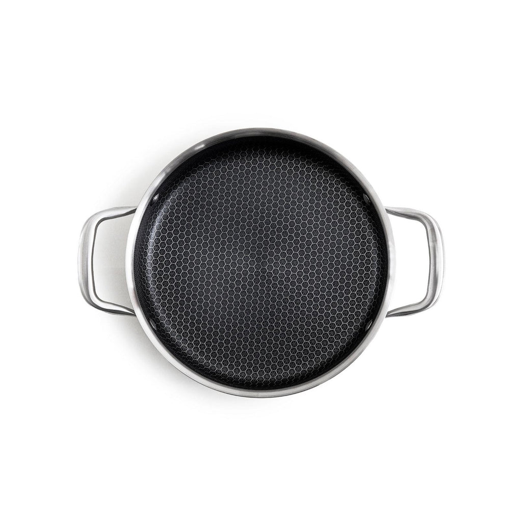 Blacksteel - Gam'Hotel - Tegame basso Triplex 28 cm "Blacksteel" - Argento